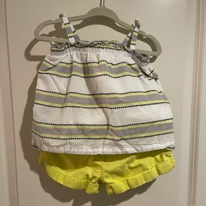 Janie and Jack shorts and tank